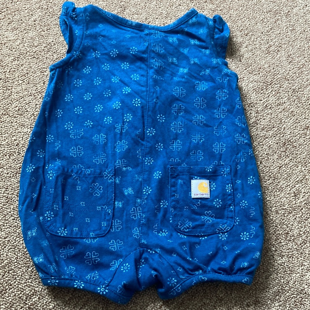 ❤️Carhartt Blue Baby Romper - Picture 6 of 7